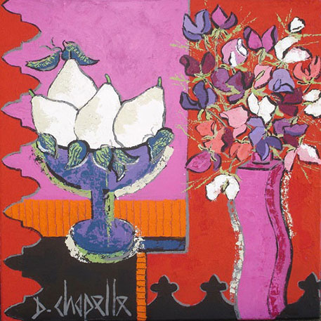 Pois de senteurs 50 x 50